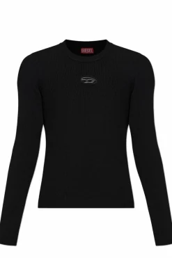 Diesel CZARNY Sweter `K-ZACKARY-ROUND`