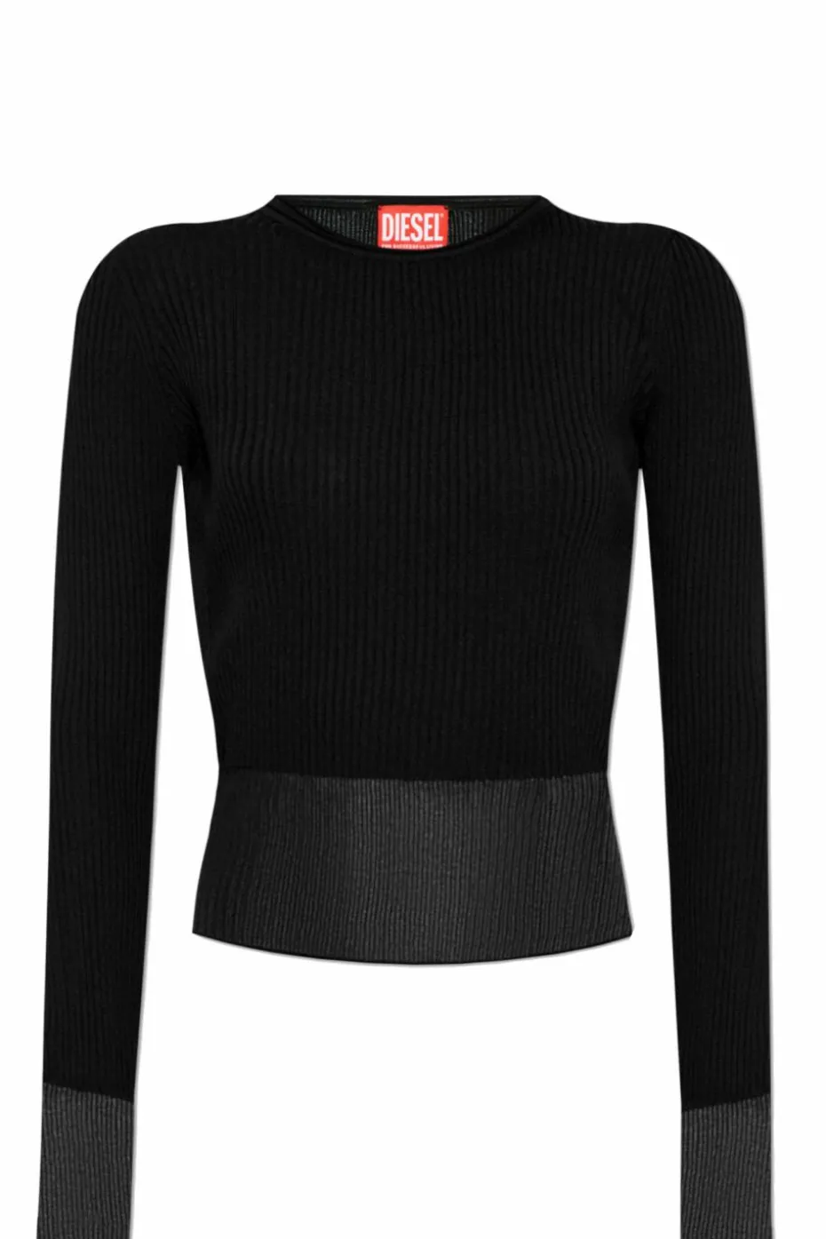 Diesel CZARNY Sweter `M-SLESHS`