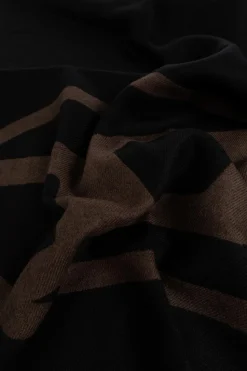 Diesel CZARNY Szal `S-TEVIE`