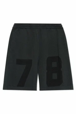Diesel CZARNY Szorty ` P-TAIN-MESH`
