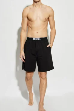 Diesel CZARNY Szorty `ADAM-D-BOX`