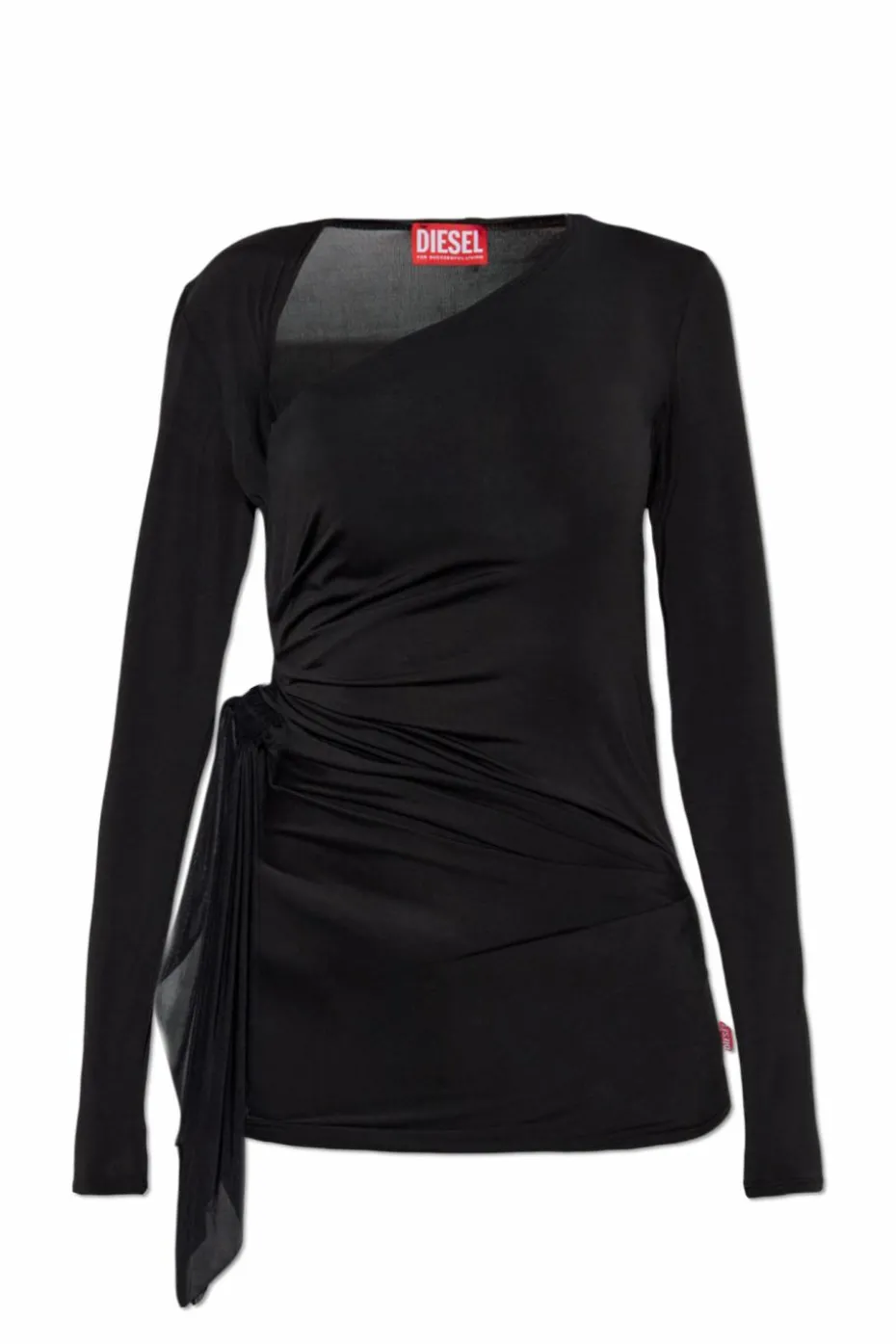 Diesel CZARNY Top `T-CRISSY-PLAIN`