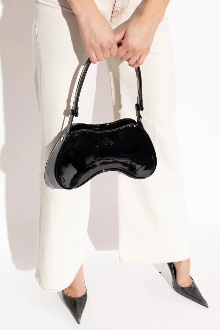 Diesel CZARNY Torba na ramię `PLAY SHOULDER`