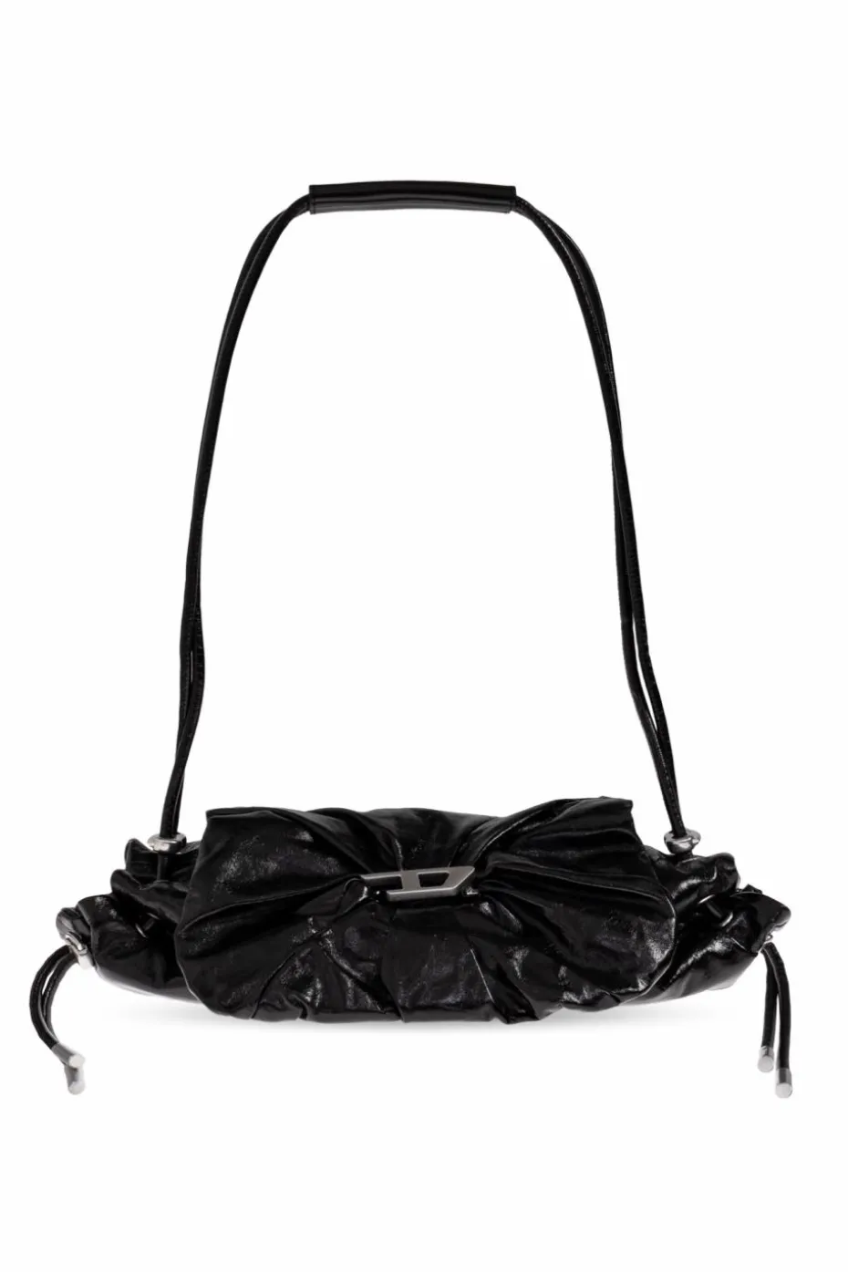 Diesel CZARNY Torba na ramię `SCRUNCH-D SHOUL`