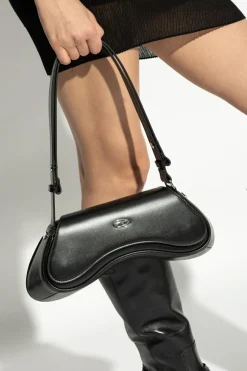 Diesel CZARNY Torba na ramię `PLAY`