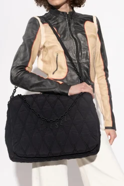 Diesel CZARNY Torba na ramię `CHARM-D SHOULDER`