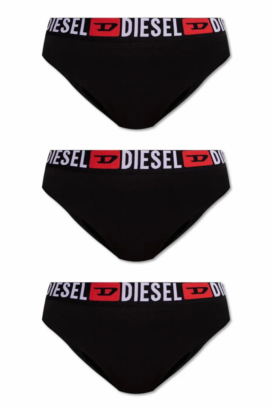 Diesel CZARNY Trójpak fig