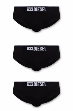 Diesel CZARNY Trójpak slipów ‘UMBR-ANDRE’