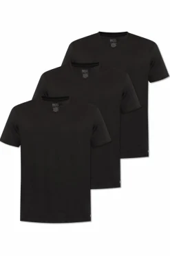 Diesel CZARNY Trójpak t-shirtów `MICHAEL-D-BOX-3PACK`