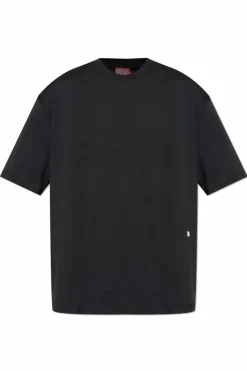 Diesel CZARNY T-shirt `T-BOGGY-T2`