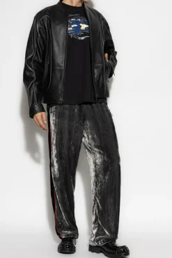 Diesel CZARNY T-shirt `T-NORM-T11`