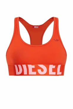 Diesel CZERWONY Biustonosz `RACE-BRALETTE-XL-D-POP`