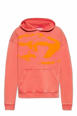 Diesel CZERWONY Bluza `S-BOXT`