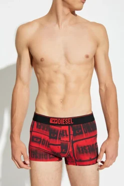 Diesel CZERWONY Bokserki `DAMIEN-D-BOX`