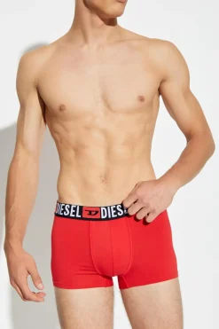 Diesel CZERWONY Bokserki `DAMIEN BOXER-SHORTS`
