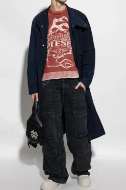 Diesel CZERWONY Sweter `K-BELEZ`