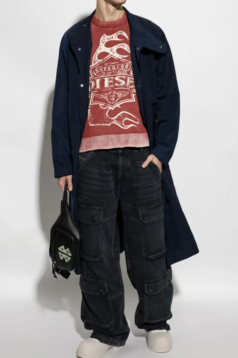 Diesel CZERWONY Sweter `K-BELEZ`