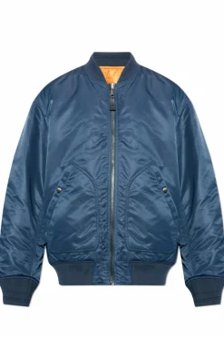 Diesel GRANATOWY Dwustronna `J-HELD` typu `bomber`