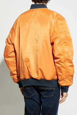 Diesel GRANATOWY Dwustronna `J-HELD` typu `bomber`