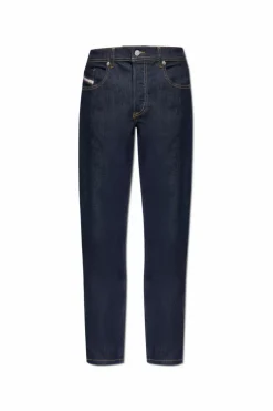 Diesel GRANATOWY Jeansy `2023 D-FINITIVE`