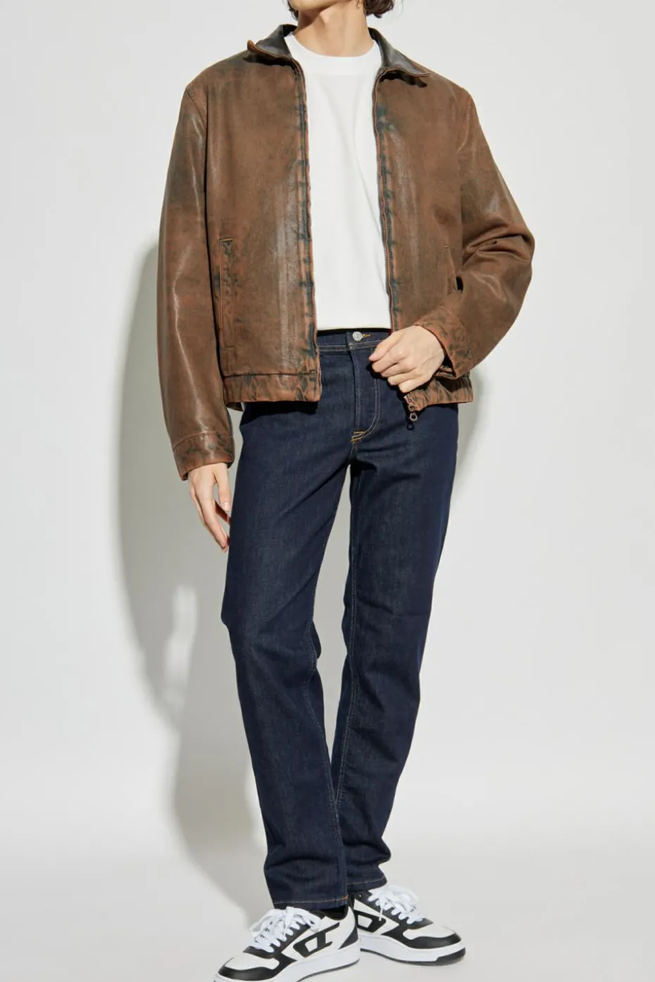 Diesel GRANATOWY Jeansy `2023 D-FINITIVE`