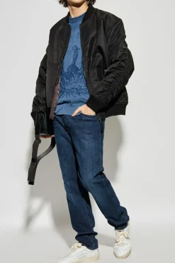 Diesel GRANATOWY Jeansy `1993 D-VYL`