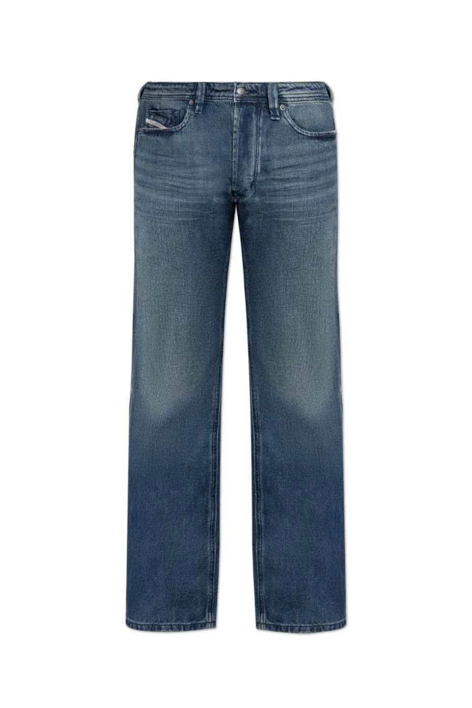 Diesel GRANATOWY Jeansy `1985 LARKEE`