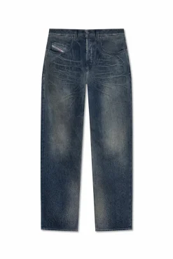 Diesel GRANATOWY Jeansy `2001 D-MACRO-FSG1`