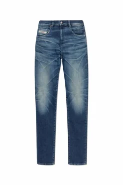 Diesel GRANATOWY Jeansy `2019 D-STRUKT`