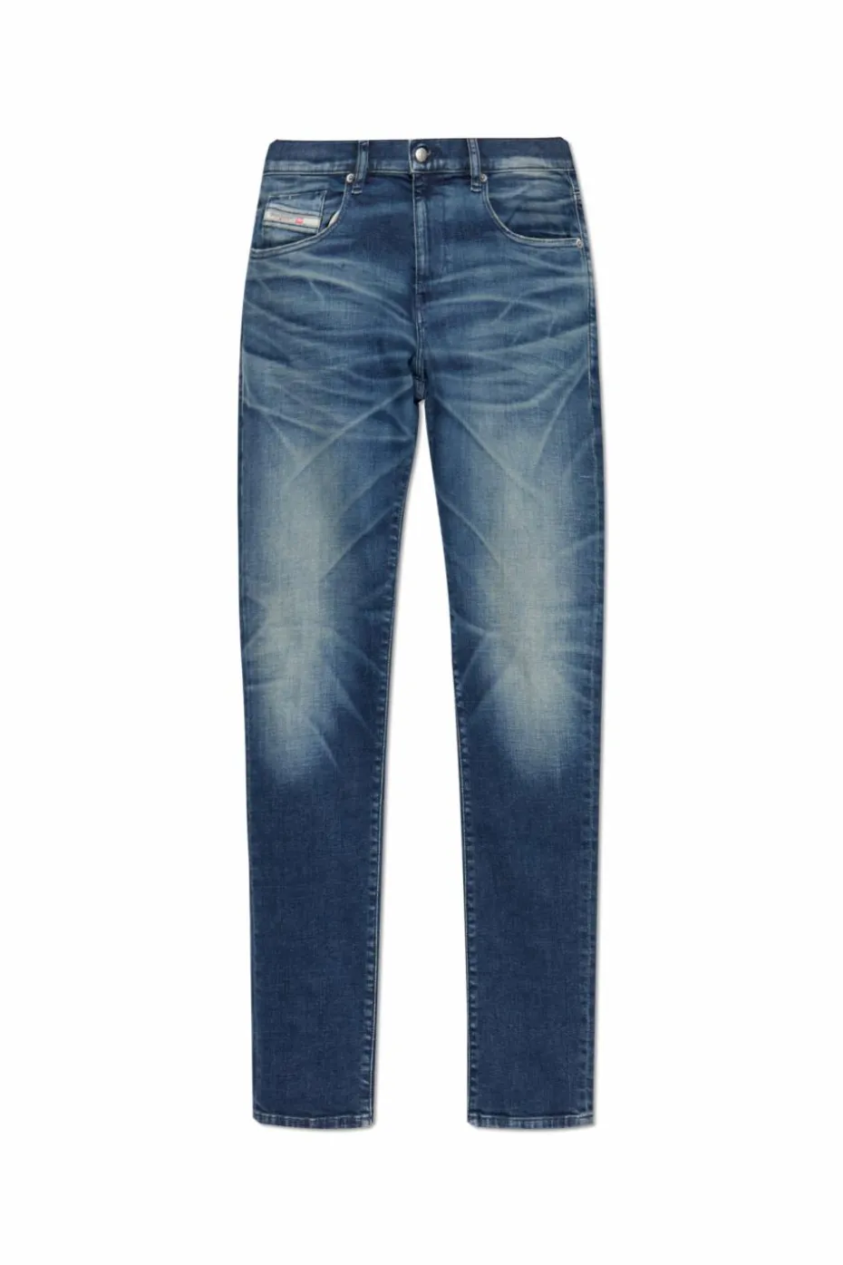 Diesel GRANATOWY Jeansy `2019 D-STRUKT`