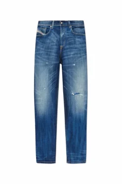 Diesel GRANATOWY Jeansy `2023 D-FINITIVE`