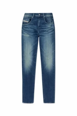 Diesel GRANATOWY Jeansy `2019 D-STRUKT`