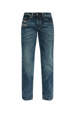 Diesel GRANATOWY Jeansy `1985 LARKEE`