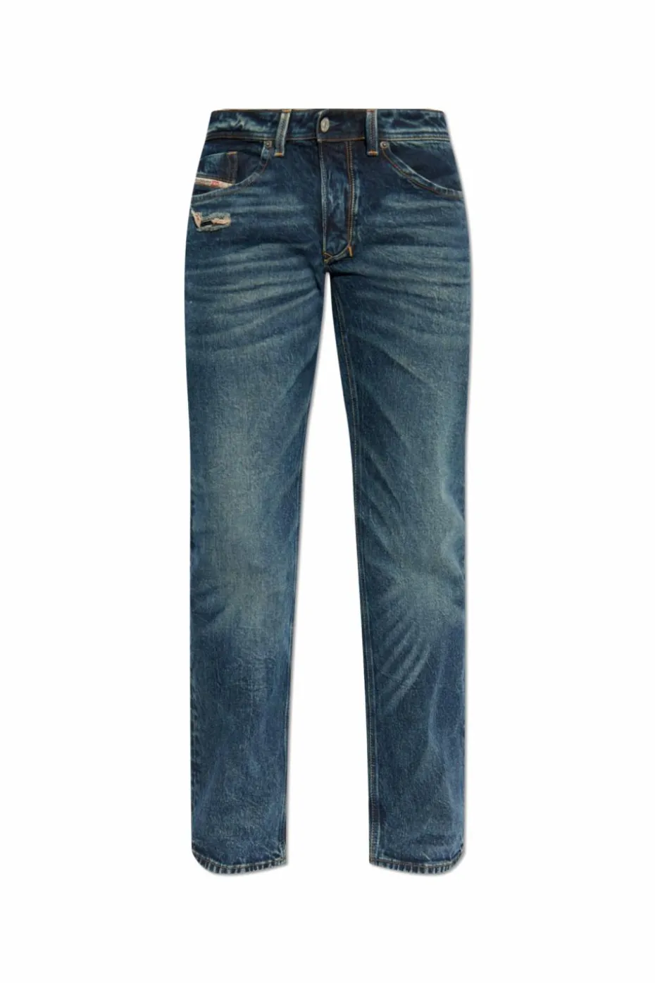 Diesel GRANATOWY Jeansy `1985 LARKEE`