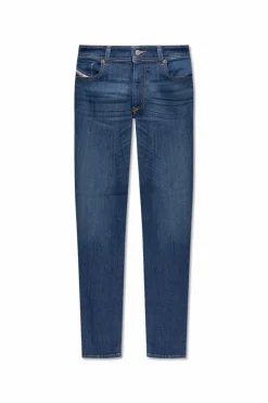 Diesel GRANATOWY Jeansy `1979 SLEENKER`