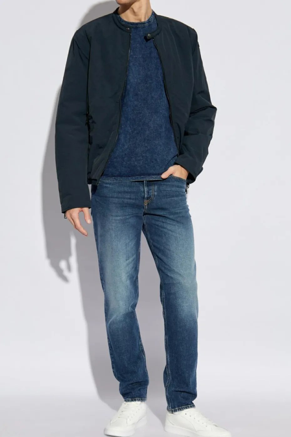 Diesel GRANATOWY Jeansy `2023 D-FINITIVE`