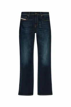 Diesel GRANATOWY Jeansy ` 2007 ZATINY` L.34
