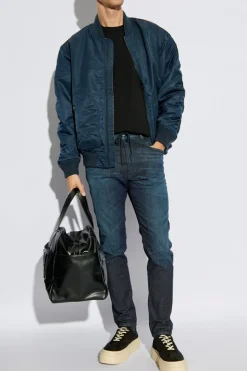 Diesel GRANATOWY Jeansy `2032 D-KROOLEY-B`