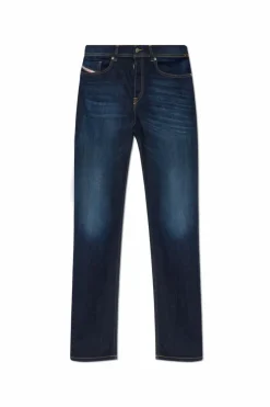 Diesel GRANATOWY Jeansy `2023 D-FINITIVE`