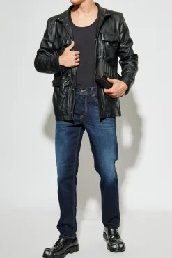 Diesel GRANATOWY Jeansy `2023 D-FINITIVE`