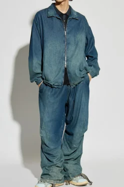 Diesel GRANATOWY Jeansy `D-PARI-S`