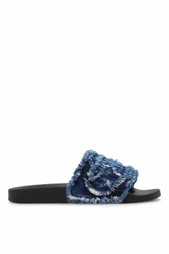 Diesel GRANATOWY Klapki ‘SA-SLIDE’