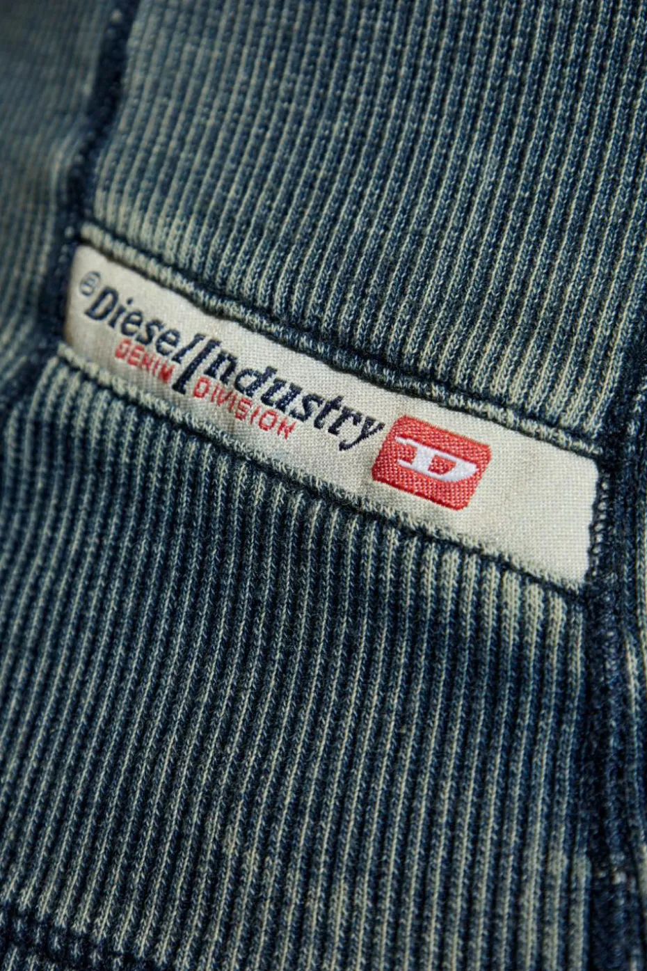 Diesel GRANATOWY Prążkowany top
