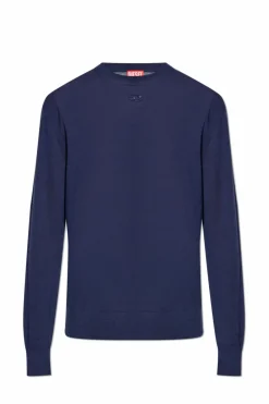 Diesel GRANATOWY Sweter `K-GARTH`