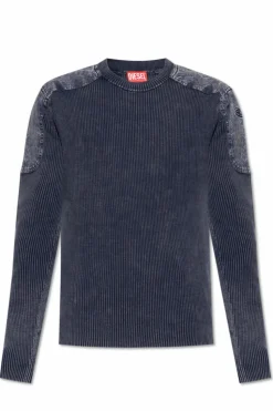 Diesel GRANATOWY Sweter `K-MARTIN`