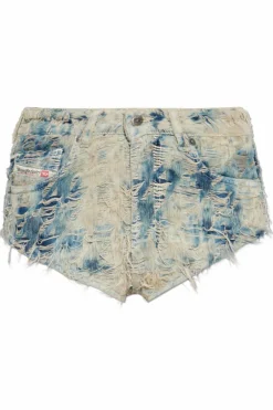 Diesel jasnoniebieski Jeansowe szorty `DE-JIZZ-FSH1`