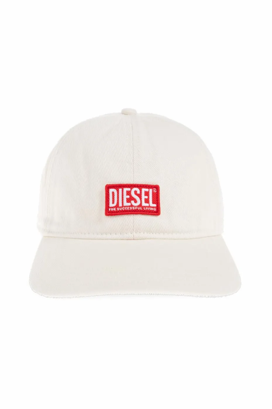 Diesel kremowy Czapka z daszkiem `CORRY-JACQ-WASH`