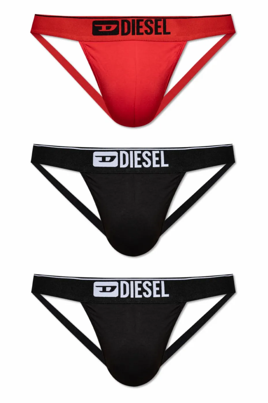 Diesel MULTIKOLOR Trójpak jockstrapów `UMBR-JOCKYTHREEPACK`
