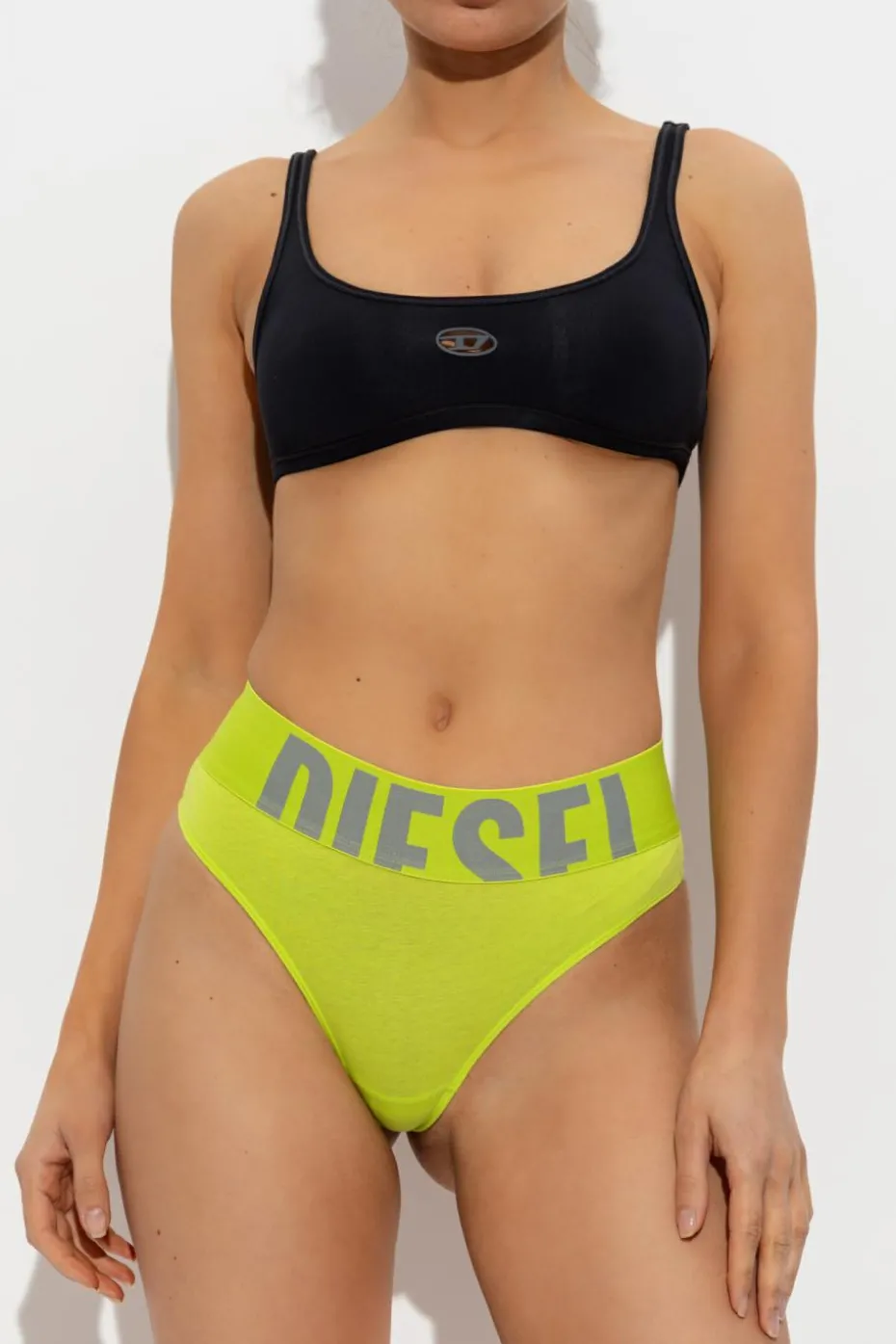 Diesel MULTIKOLOR Trójpak stringów `UFST-STARS-THREEPACK`