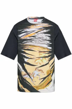 Diesel MULTIKOLOR T-shirt `T-BOXT-R25`